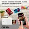 Kodak Step Mobile Instant Photo Printer, Portable Printer Compatible with iOS & Android